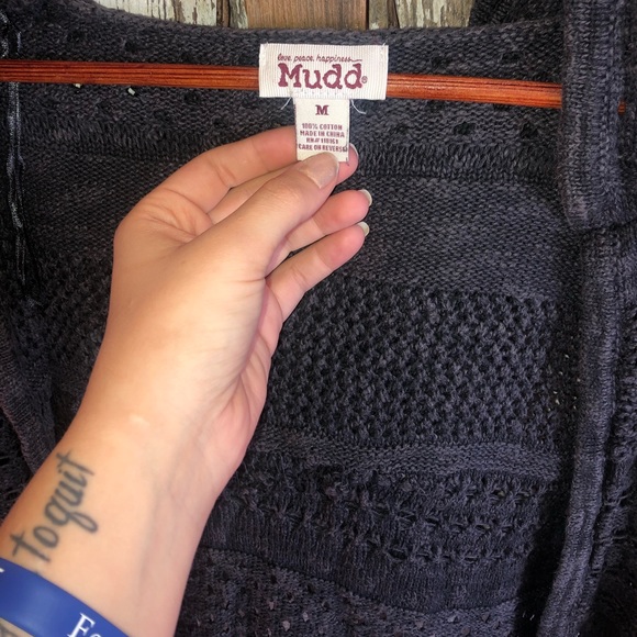 Gray Boho Cardigan - Picture 3 of 4